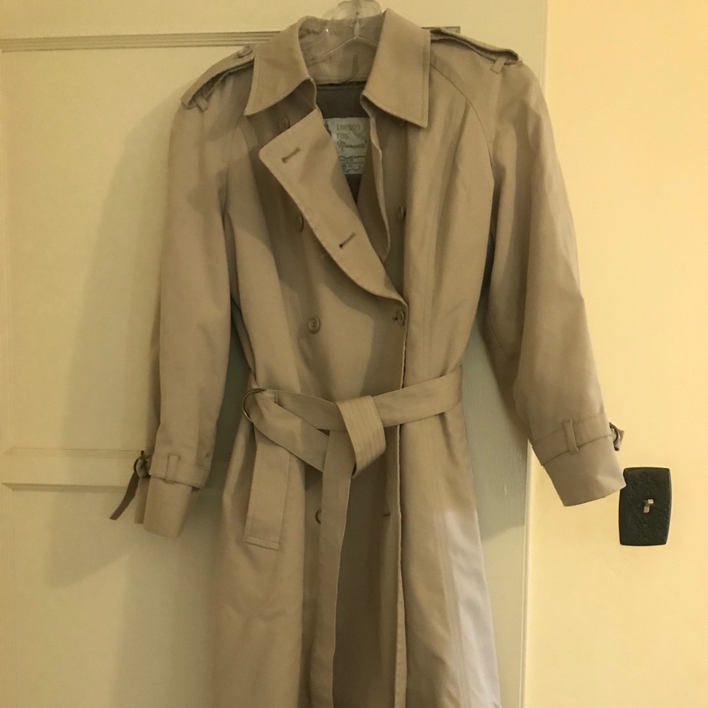 London Fog trench